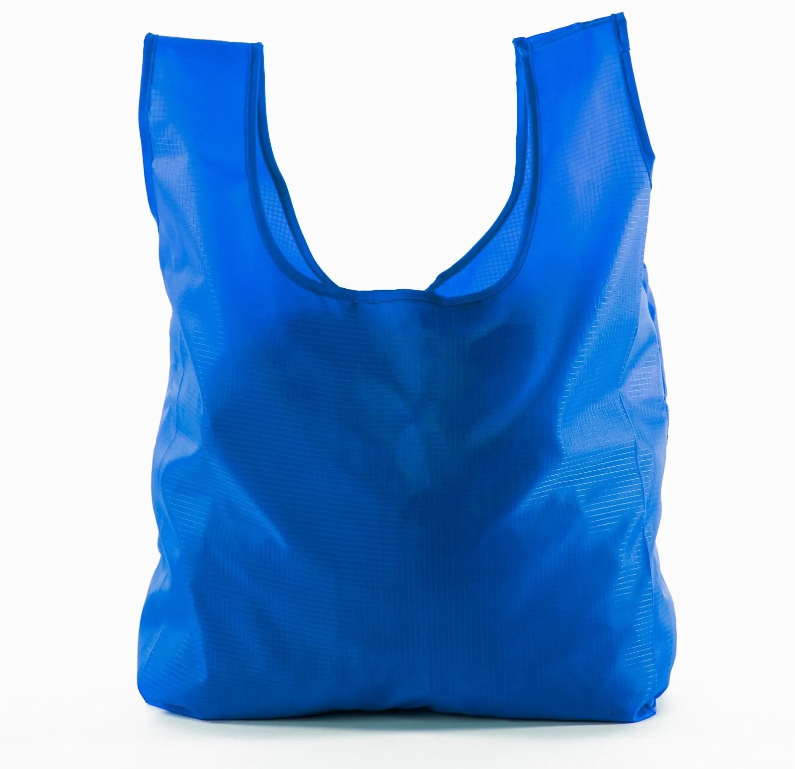 Foldable Shopping Bag With Integrated String Pouch