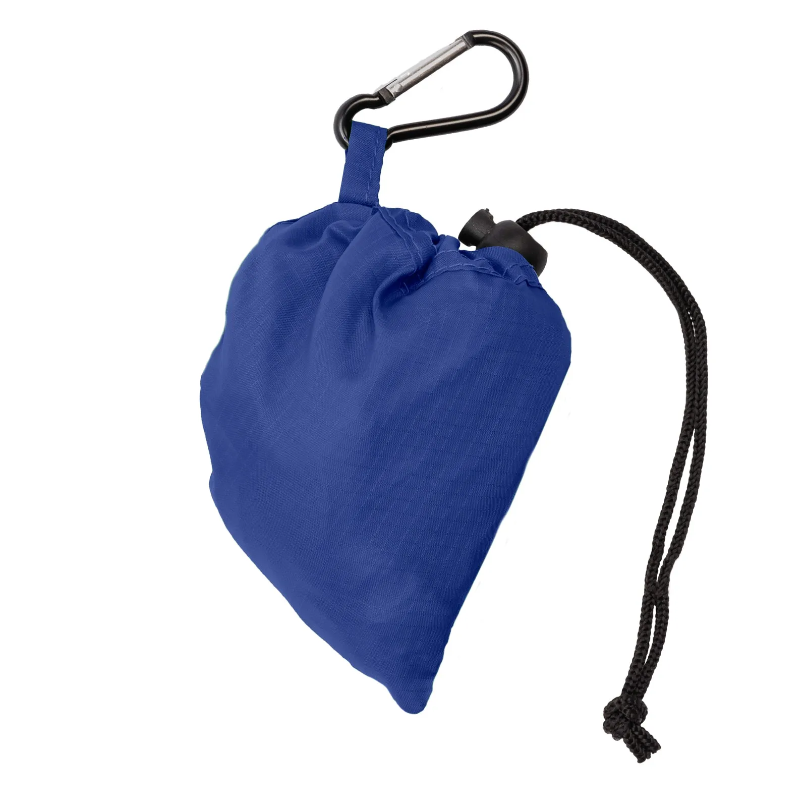 Foldable Shopping Bag With Integrated String Pouch