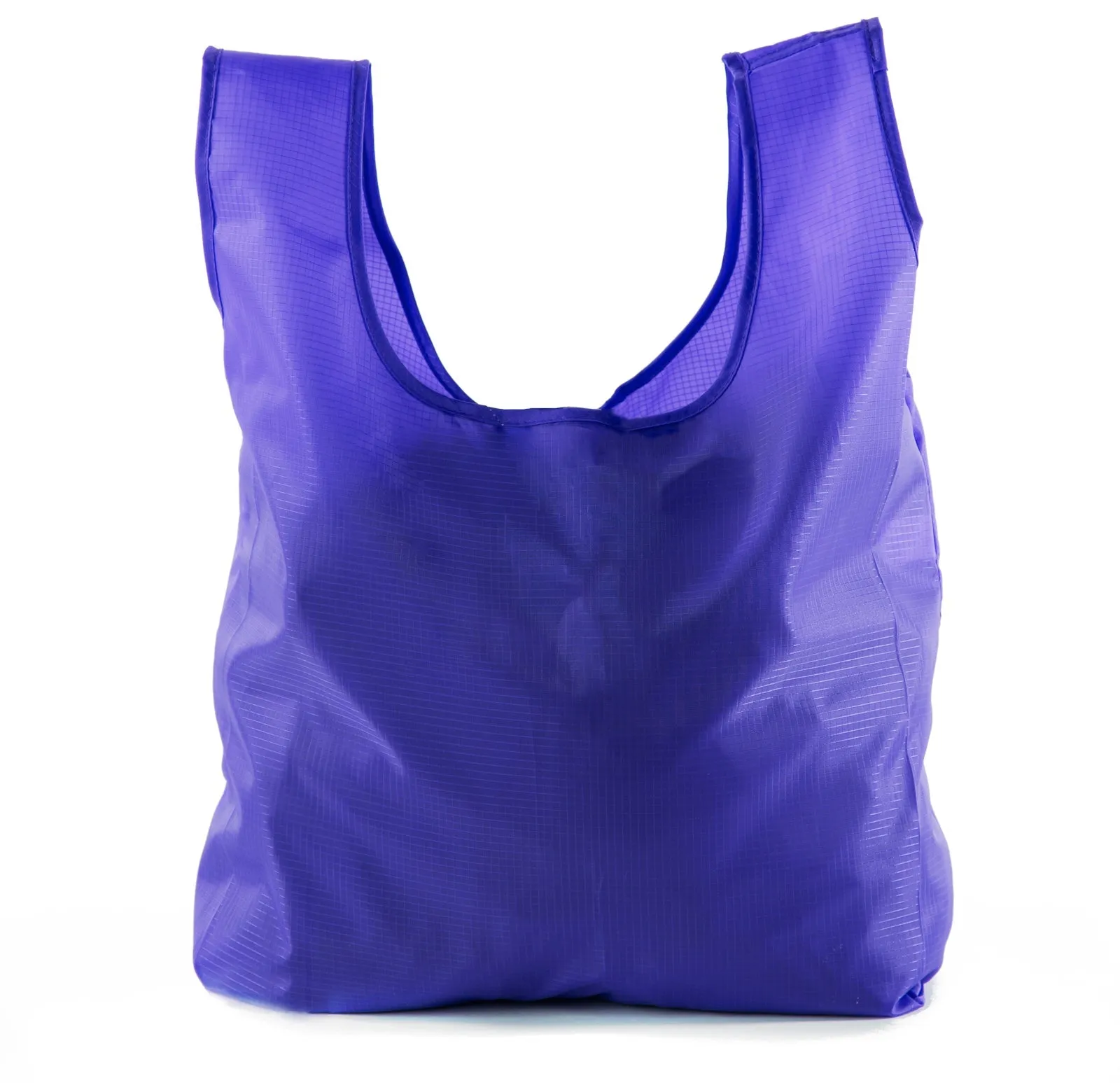 Foldable Shopping Bag With Integrated String Pouch