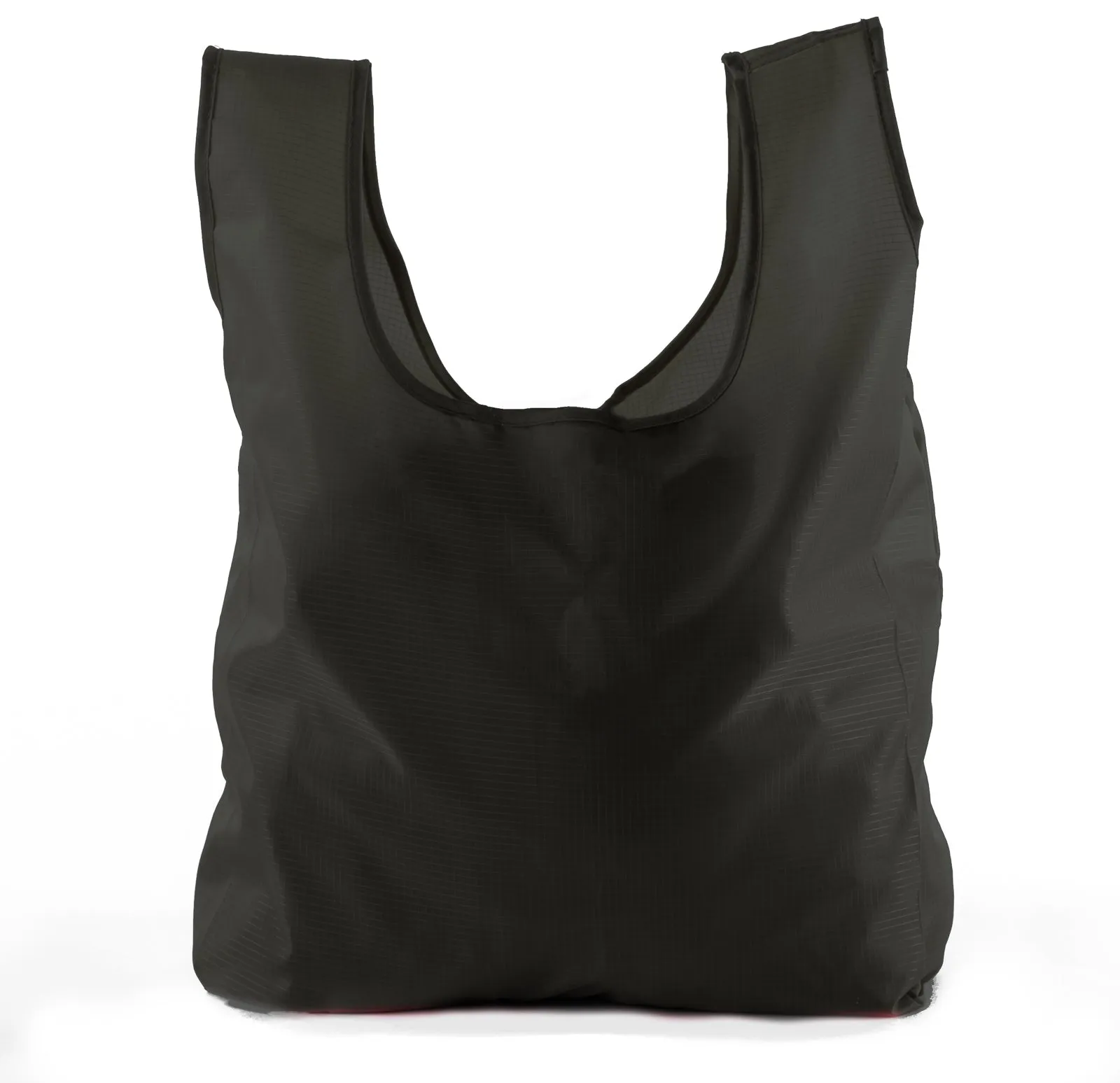 Foldable Shopping Bag With Integrated String Pouch