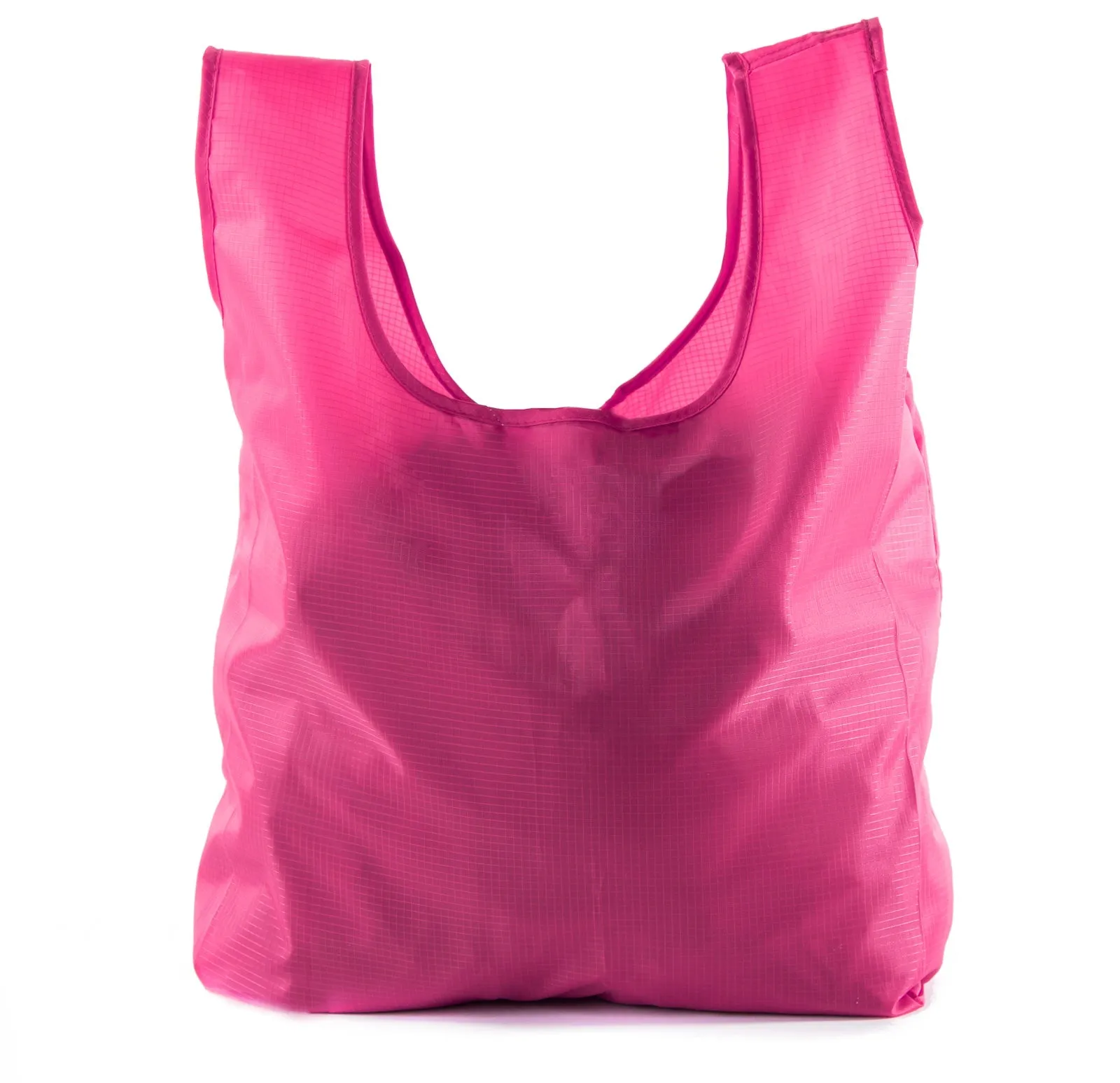 Foldable Shopping Bag With Integrated String Pouch