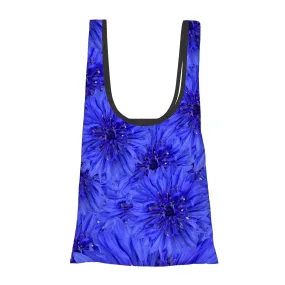 Folding Shopping Bag (Polyester with storage pouch) Cornflower 2