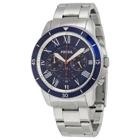 Fossil Grant Sport Chronograph Blue Dial Men'sWatch FS5238
