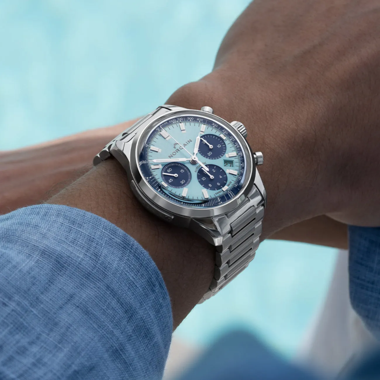 FREEDOM 60 CHRONO - ICE BLUE