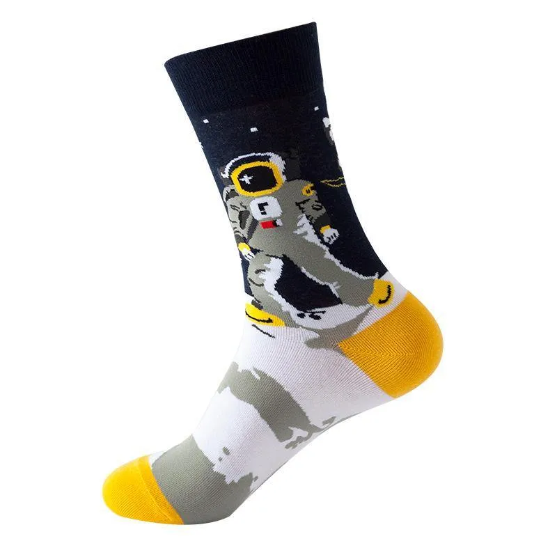 Funny Socks for Men & Women Crazy Colorful Cool Novelty Cute Dress Socks