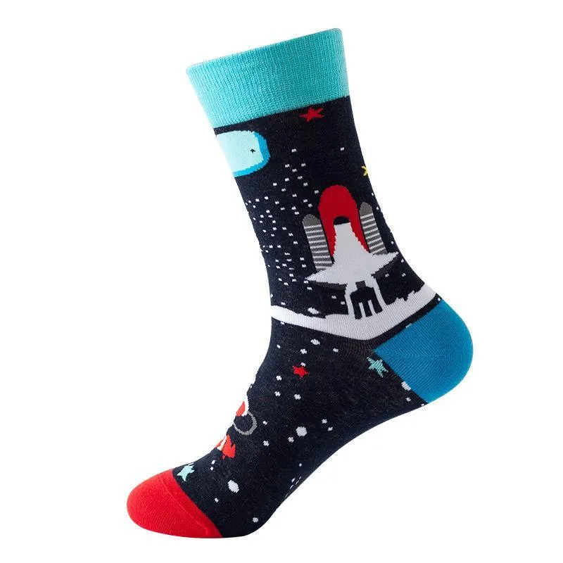 Funny Socks for Men & Women Crazy Colorful Cool Novelty Cute Dress Socks