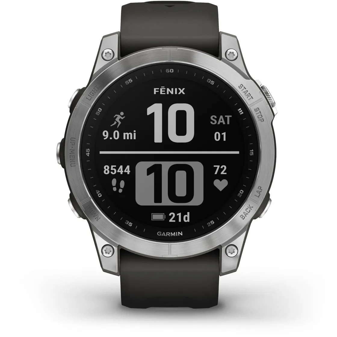 Garmin Fenix 7 Multisport GPS Watch - Silver