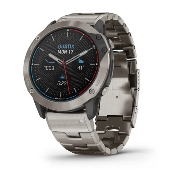 Garmin quatix® 6X Solar Smart Watches Wearables