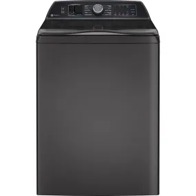 GE Profile 6.2 Cu Ft (IEC) Washer with Smarter Wash Technology Diamond Grey- PTW700BPTDG