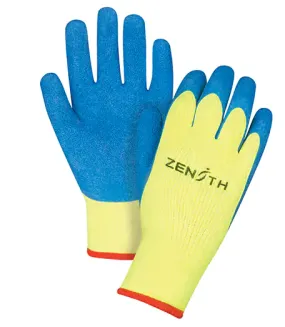 GLOVES RUBBER COATED LINED SZ 10