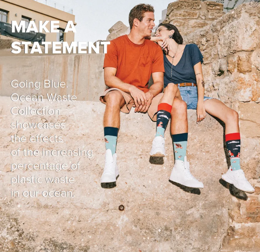 Gone Fishing Crystal Clear Socks