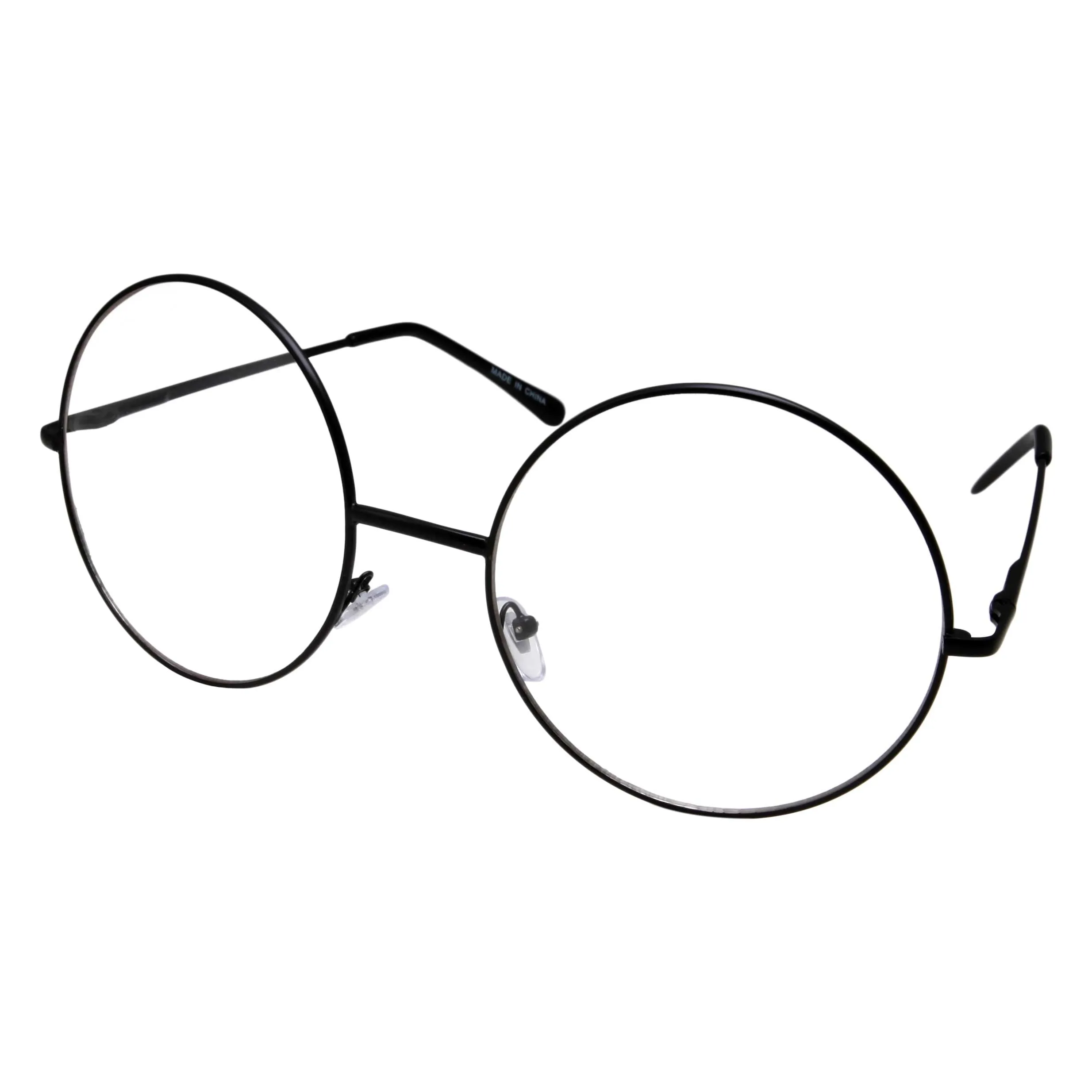 grinderPUNCH - Non-Prescription Round Circle Frame Clear Lens Glasses