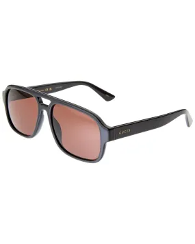Gucci Men's GG1342S 59mm Polarized Sunglasses