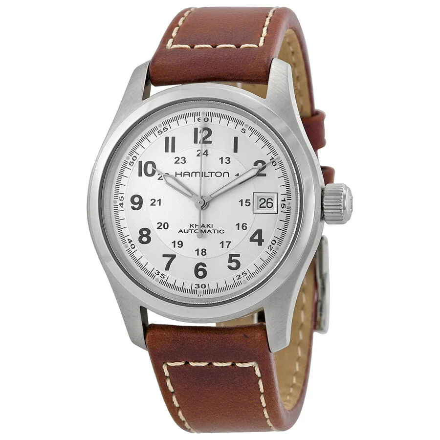Hamilton Khaki Field Automatic Silver Dial Men's Watch H70455553