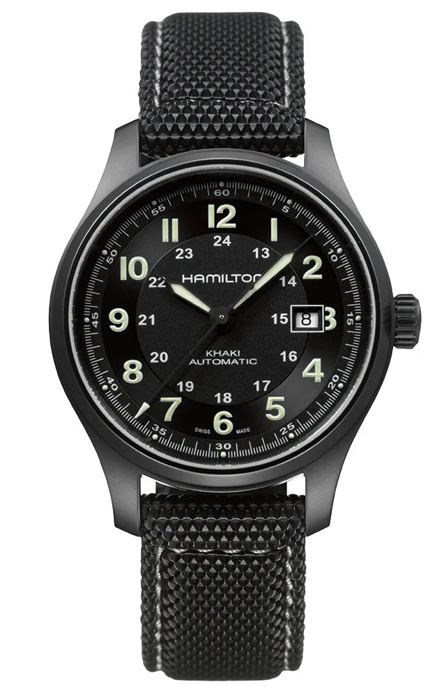 Hamilton Watch Khaki Field Titanium PVD D