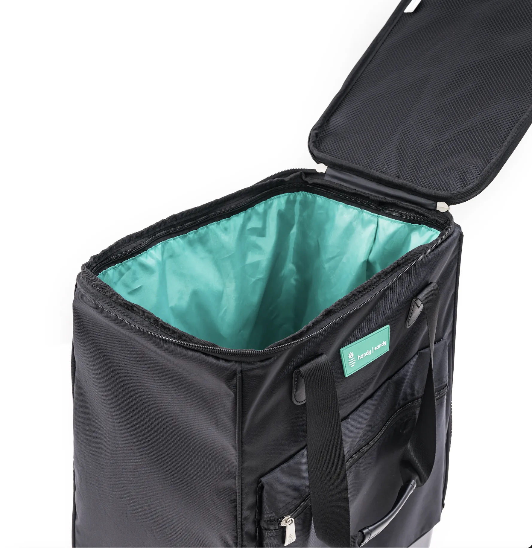 Handy Sandy Travel Wagon 45 Degree Handle Green