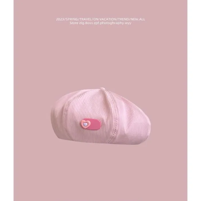 Heart Panel Beret