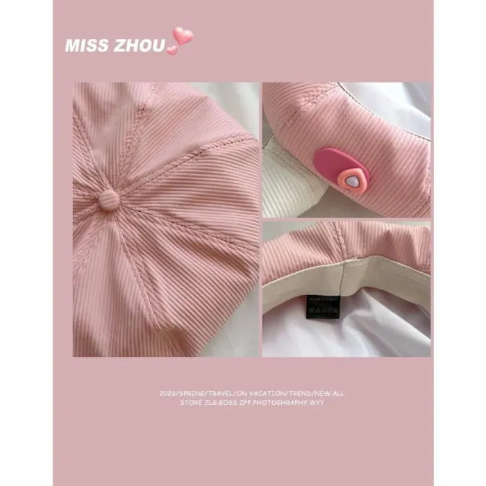 Heart Panel Beret