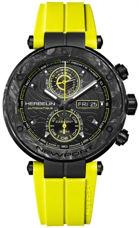 Herbelin Watch Newport Carbon Titanium Chrono Limited Edition