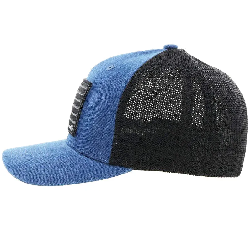 Hooey Liberty Patch Denim & Black Cap