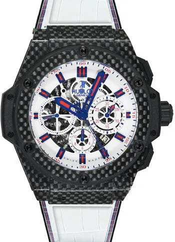 Hublot Big Bang Chronograph Skeleton Dial Leather Men's Watch 710.QX.2139.GR.LDB1