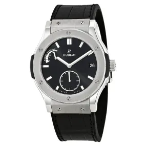 Hublot Classic Fusion Black Dial Automatic Men's Power Reserve Watch 516.NX.1470.LR