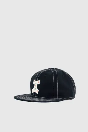 Inf Def X Ebbets Field Flannels 10 Year Cap - Black Denim