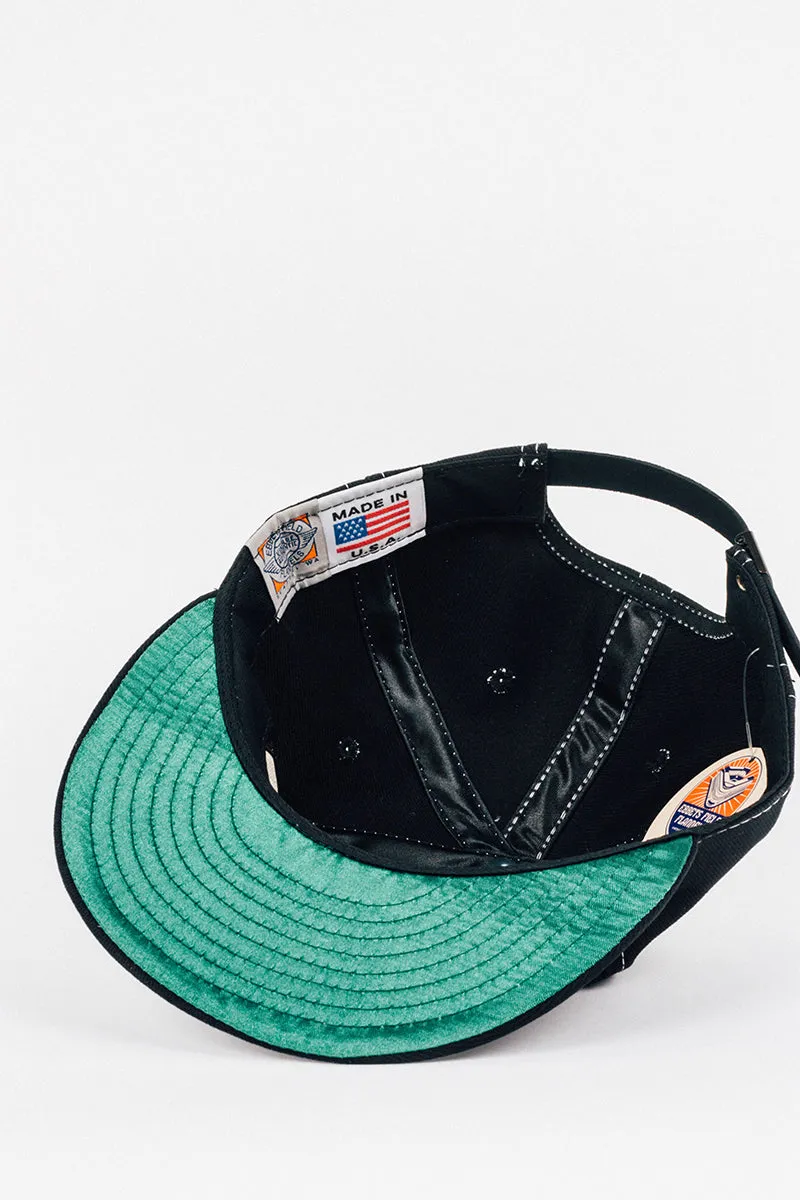 Inf Def X Ebbets Field Flannels 10 Year Cap - Black Denim