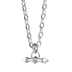 Karen Walker Arrow FOB Chain - Sterling Silver
