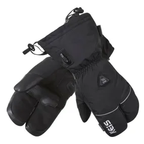 Keis 3-Finger Ultimate Warm Heated Motorcycle Gloves (G301)