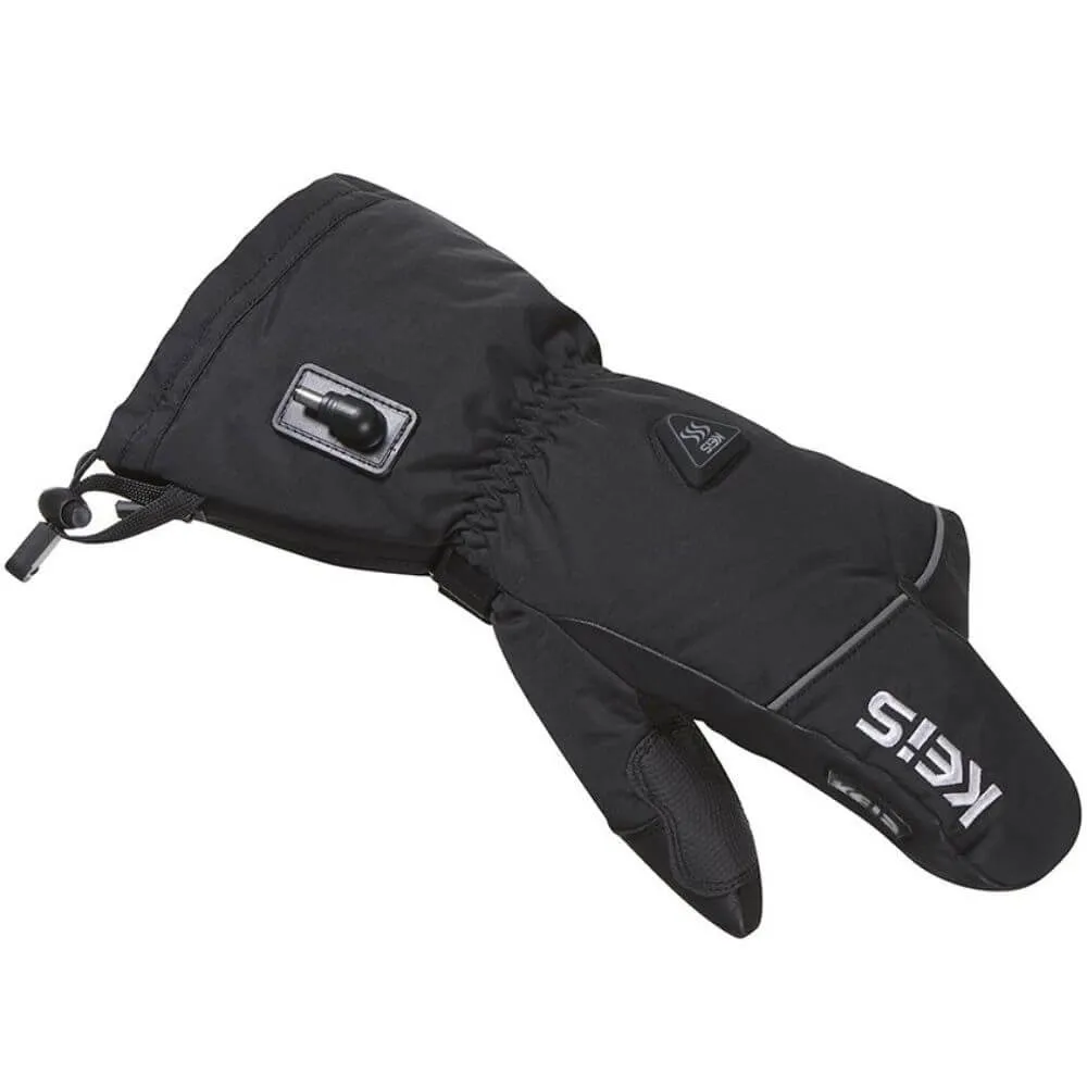 Keis 3-Finger Ultimate Warm Heated Motorcycle Gloves (G301)