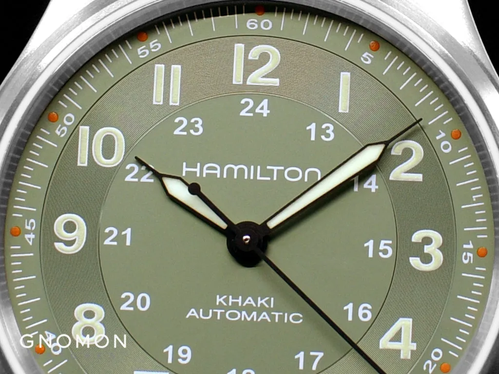 Khaki Field Titanium Auto 42 Green Ref. H70545560