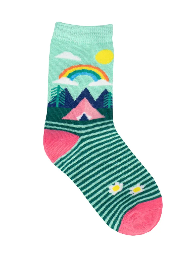 Kids Color Outside The Lines Sock's