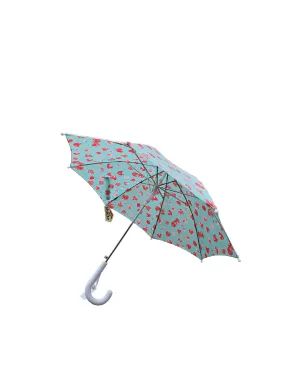 Kids Strawberry Print Umbrella