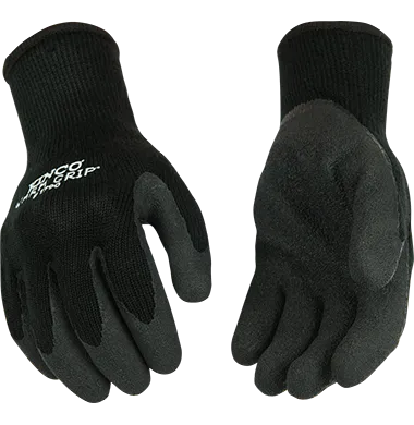Kinco Warm Grip® Thermal Knit Shell & Latex Palm Medium