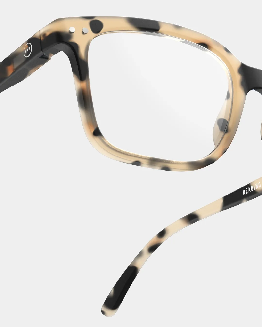 L Style Light Tortoise Reading Glasses