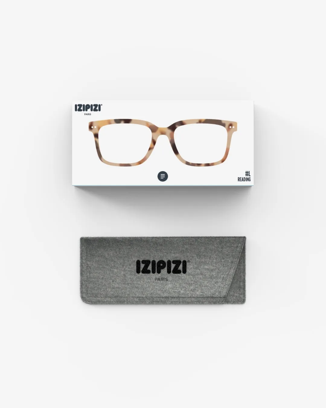 L Style Light Tortoise Reading Glasses