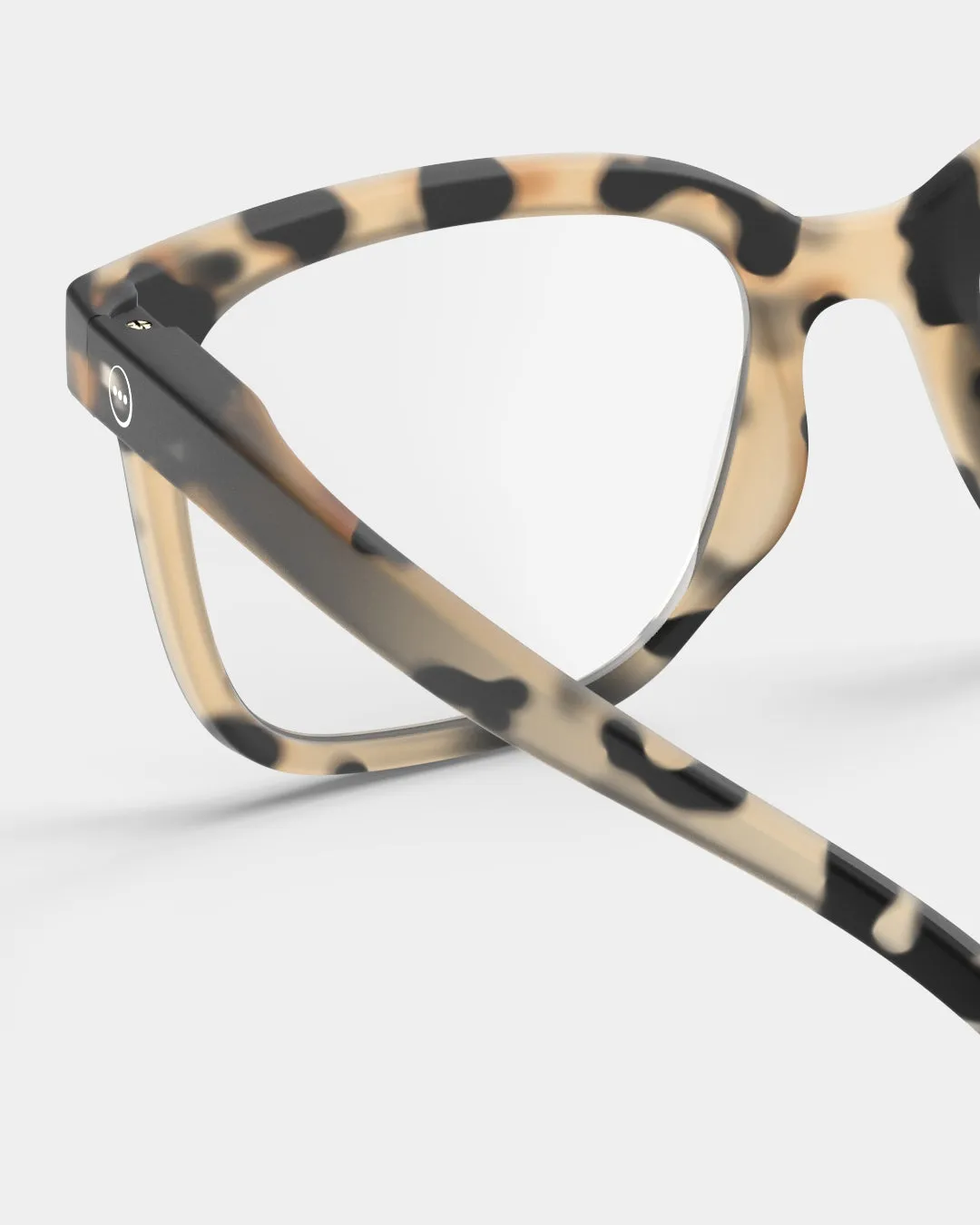 L Style Light Tortoise Reading Glasses