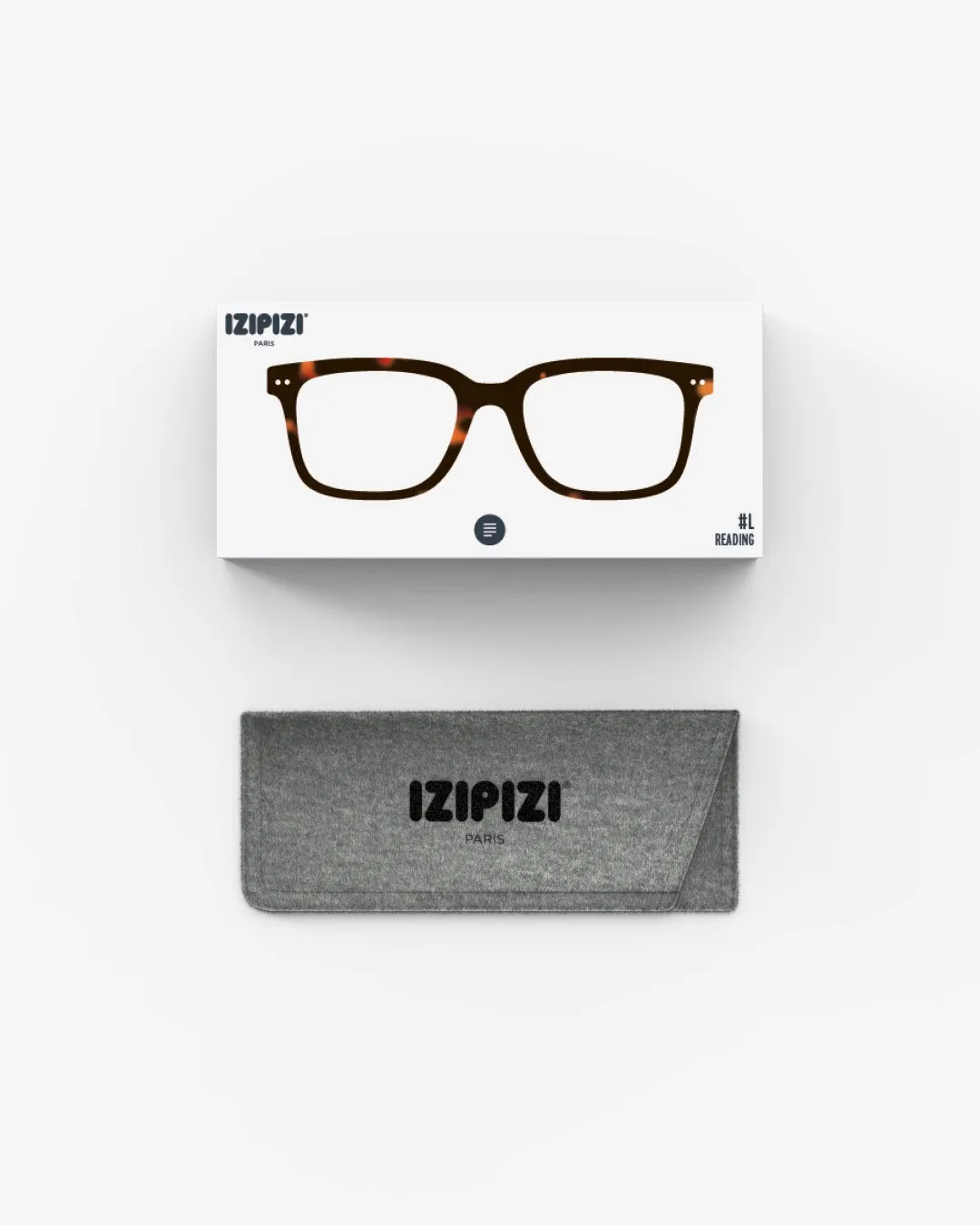 L Style Tortoise Reading Glasses