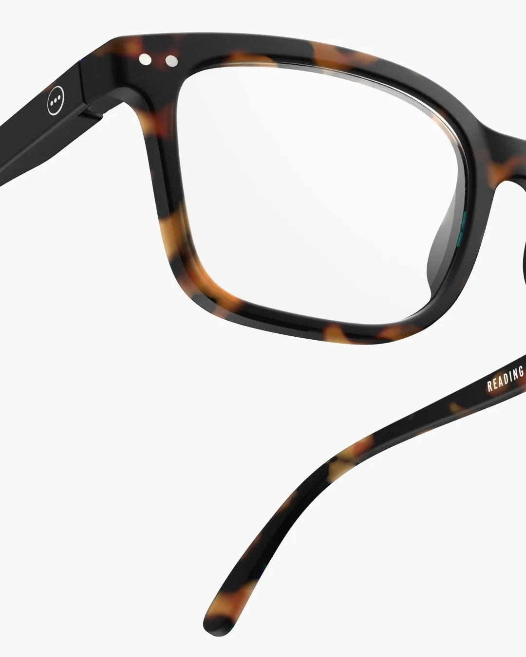 L Style Tortoise Reading Glasses