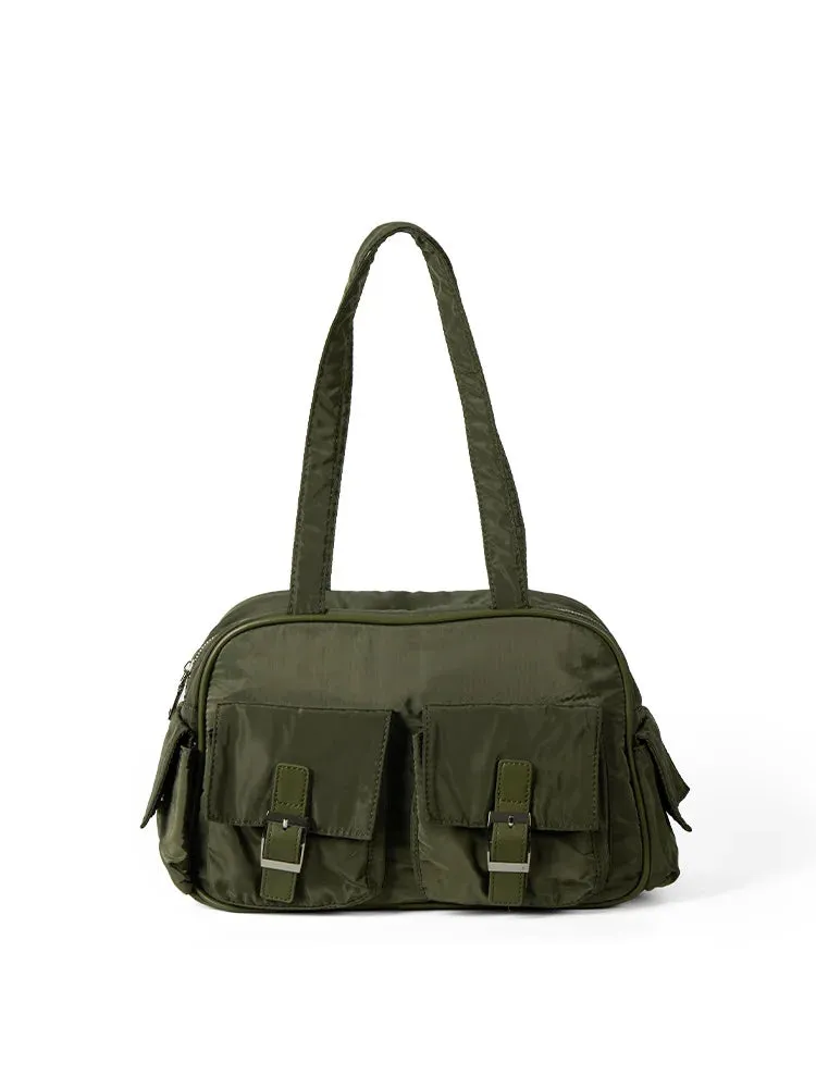 Large Capacity Handbag Women Nylon Multi Pockets Shoulder Bag Casual Versatile Ins Fashion Designer Luxury Tote Bags Fashion New