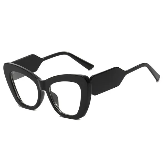 Large Polygon Women Oversized Photochromic Glasses