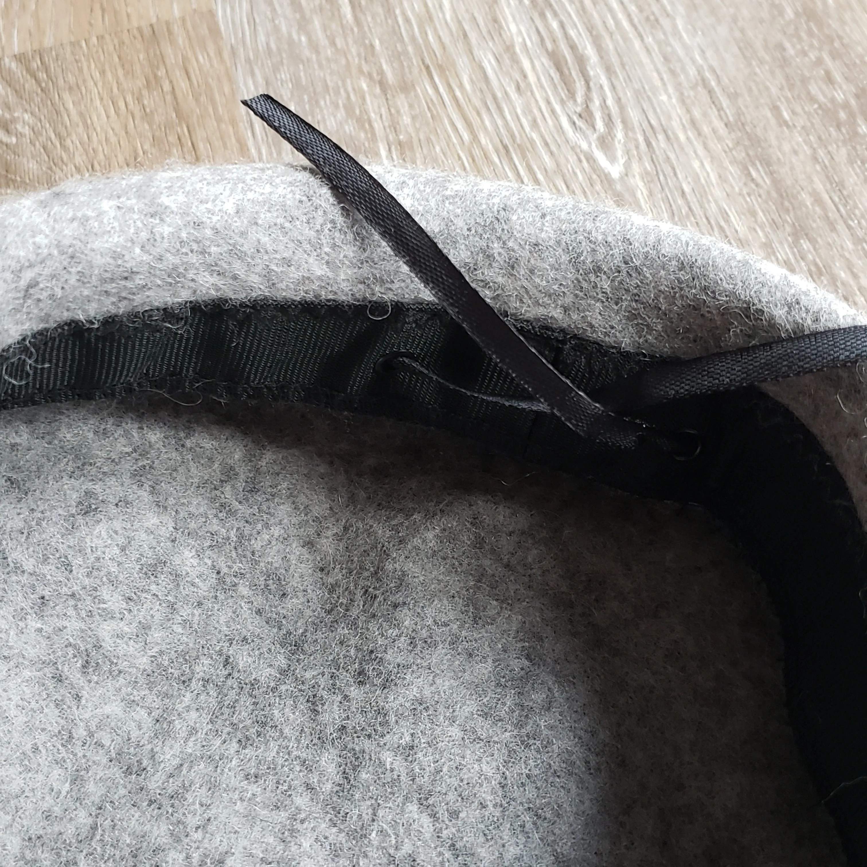 Light Grey Cat Ear Beret