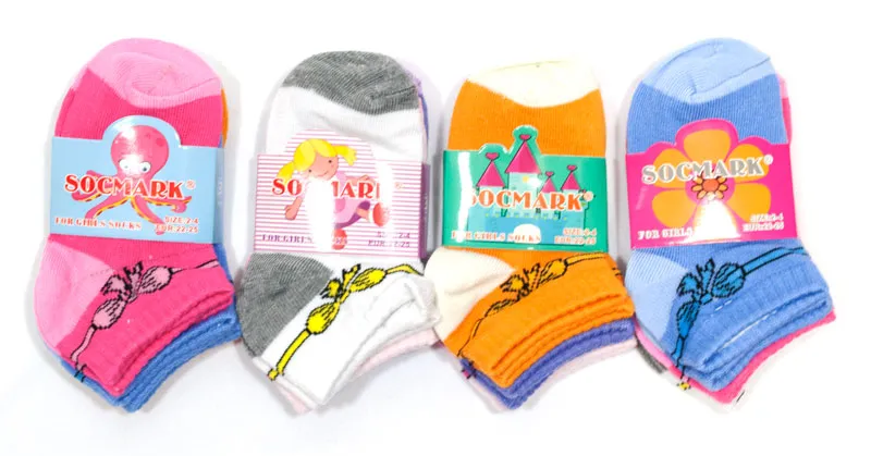Little Girls Cute Casual Ankle Socks