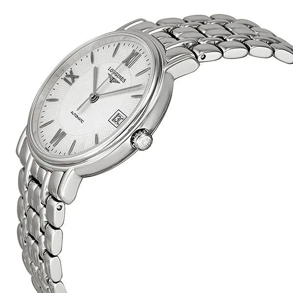 Longines Automatic Silver White Dial Stainless Steel Ladies Watch L48214156