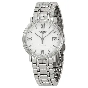 Longines Automatic Silver White Dial Stainless Steel Ladies Watch L48214156