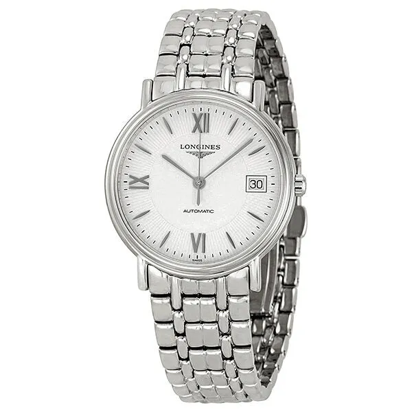 Longines Automatic Silver White Dial Stainless Steel Ladies Watch L48214156