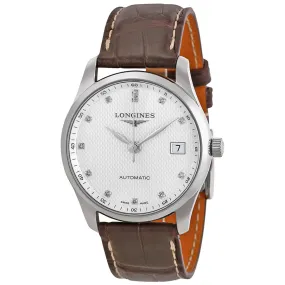 Longines Master Austomatic Silver Dial Brown Leather Men's Watch L25184773