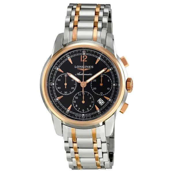 Longines Saint-Imier Automatic Chronograph Rose Gold Men's Watch L27525527 L2.752.5.52.7