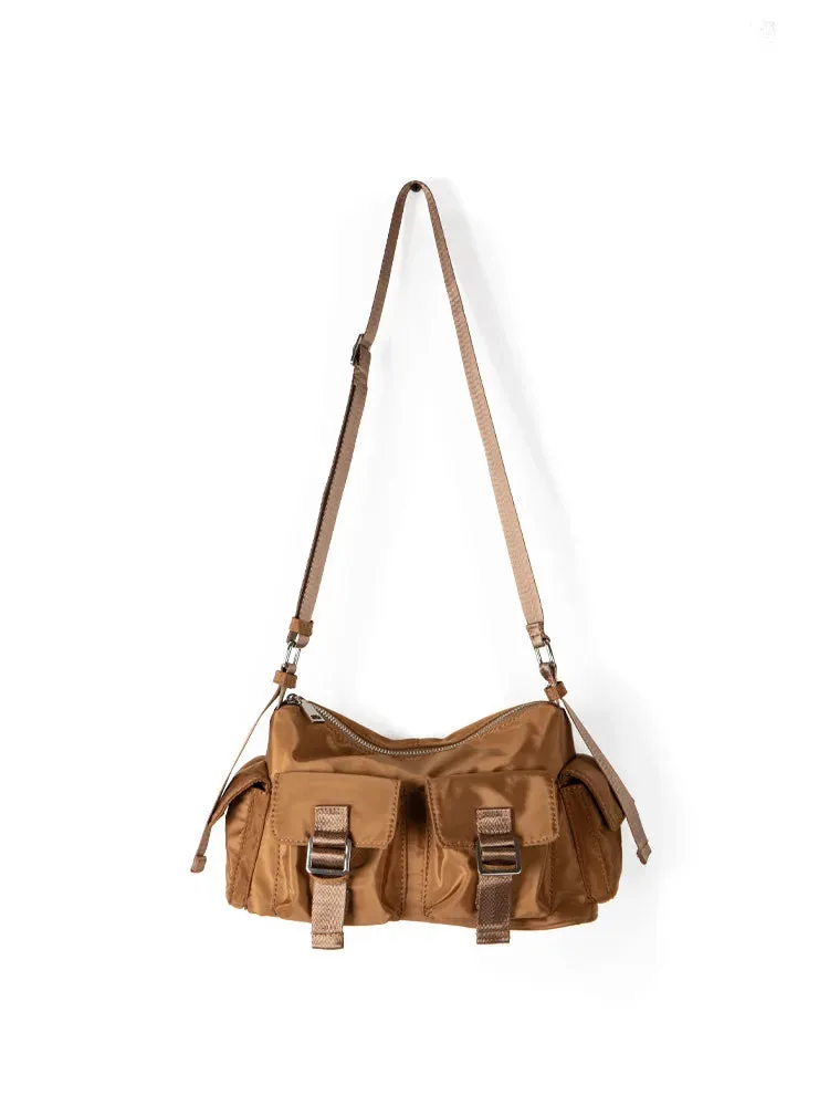 Luxury Shoulder Bags Handbags Women Multi Pockets Fashion Nylon Crossbody Bag Travel Casual Versatile Korean Style New